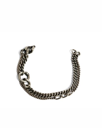 werkstatt munchen m2541 bracelet two chains ring herren armband damen schmuck jewelry jewellery 925 sterling silver hide m 2