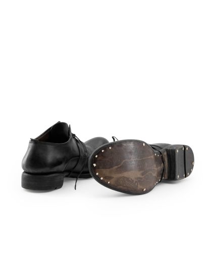 LAYER 0 2.5 H7 HGW Men Classic Derby Shoe Herren Shoe Limited Hand Made Goodyear horse shell cordovan full grain leather black hide m 8