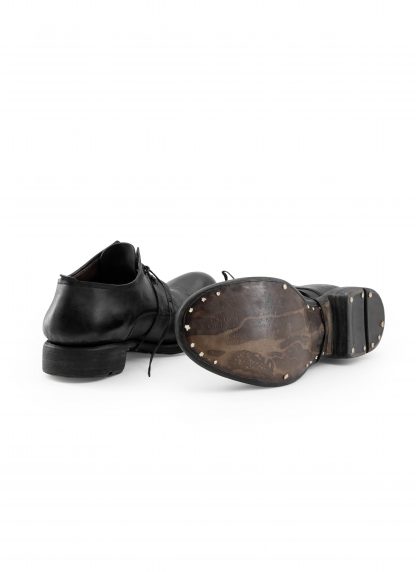 LAYER 0 2.5 H7 HGW Men Classic Derby Shoe Herren Shoe Limited Hand Made Goodyear horse shell cordovan full grain leather black hide m 8