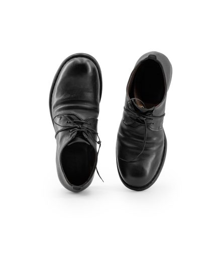 LAYER 0 2.5 H7 HGW Men Classic Derby Shoe Herren Shoe Limited Hand Made Goodyear horse shell cordovan full grain leather black hide m 9