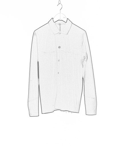 MA Maurizio Amadei H250DB WVPK Men 2 Pocket One Piece Med Fit Shirt Herren Hemd Virgin Wool Cashmere black hide m 2