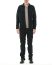 MA Maurizio Amadei H250DB WVPK Men 2 Pocket One Piece Med Fit Shirt Herren Hemd Virgin Wool Cashmere black hide m 3