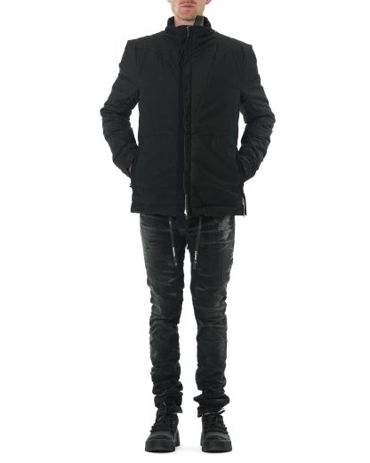 BORIS BIDJAN SABERI PADDED JACKET1.ST FDA10003 men reversible primaloft jacket herren winter jacke seam taped cotton dark grey hide m 5