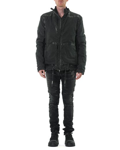 BORIS BIDJAN SABERI PADDED JACKET1.ST FDA10003 men reversible primaloft jacket herren winter jacke seam taped cotton dark grey hide m 9
