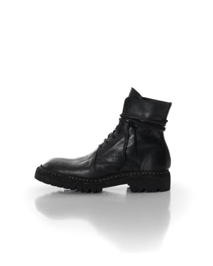 GUIDI 795V N Men Lace Up Boot Shoe Herren Schuh Stiefel double stitching vibram sole horse leather black hide m 3