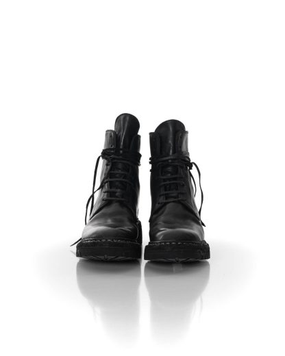 GUIDI 795V N Men Lace Up Boot Shoe Herren Schuh Stiefel double stitching vibram sole horse leather black hide m 5