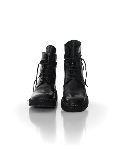 GUIDI 795V N Men Lace Up Boot Shoe Herren Schuh Stiefel double stitching vibram sole horse leather black hide m 6
