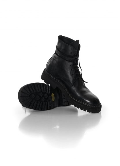 GUIDI 795V N Men Lace Up Boot Shoe Herren Schuh Stiefel double stitching vibram sole horse leather black hide m 7