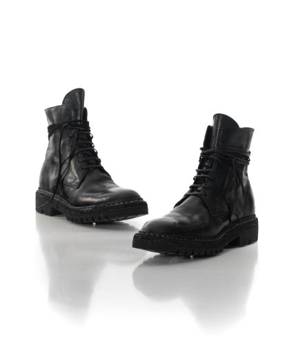 GUIDI 795V N Men Lace Up Boot Shoe Herren Schuh Stiefel double stitching vibram sole horse leather black hide m 8