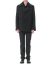 KANG MC 003 LY LIWO Layer Vent Peacoat Coat Herren Jacke Mantel lana wool cotton off black hide m 3