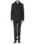 KANG MC 003 LY LIWO Layer Vent Peacoat Coat Herren Jacke Mantel lana wool cotton off black hide m 4
