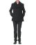 KANG MC 003 LY LIWO Layer Vent Peacoat Coat Herren Jacke Mantel lana wool cotton off black hide m 5