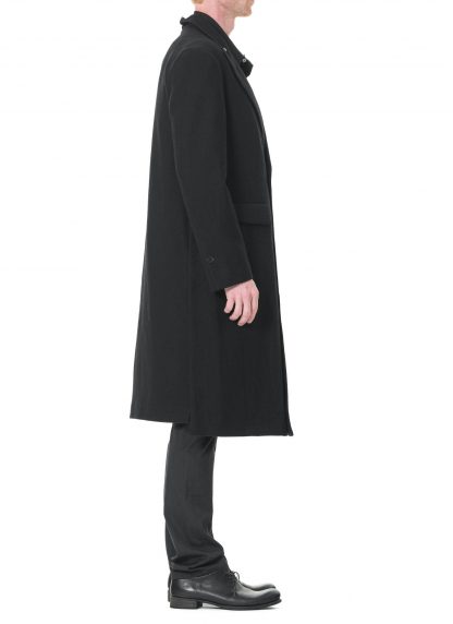 KANG MC 005 L LY WOTWIL Men Layer Vent Suit Coat Herren Mantel lana wool linen black hide m 5
