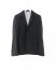 KANG MJ 001 MO SILCO Men Modular Hem Jacket Herren Blazer Jacke silk cotton dark grey hide m 1