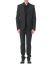 KANG MJ 001 MO SILCO Men Modular Hem Jacket Herren Blazer Jacke silk cotton dark grey hide m 3