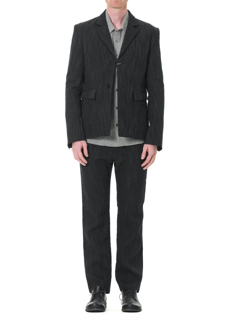 Reg Price $795 Designer Affordable Inexpensive Authentic 100% Wool Suit 2 Button Side Vent Jacket Flat Front Pants Wool Classic Dark Navy main image 0