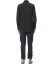 KANG MSHR 003 HN COWA Men High Neck Hand Stitched Hem Border Relaxed Fit Shirt Herren Hemd cotton black hide m 5