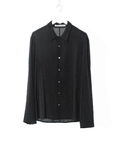 KANG MSHR 005 VIVI Men Relaxed Fit Shirt Herren Hemd viscose black hide m 1