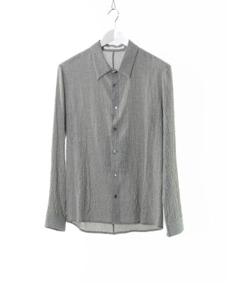 KANG MSHR 005 VIVI Men Relaxed Fit Shirt Herren Hemd viscose grey hide m 1