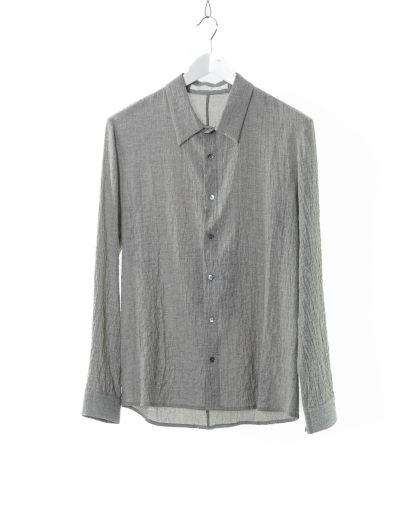 KANG MSHR 005 VIVI Men Relaxed Fit Shirt Herren Hemd viscose grey hide m 1