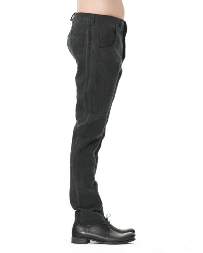 LABEL UNDER CONSTRUCTION Men One Cut Hybrid Jeans Pants Herren Hose military brad bags hemp black hide m 4