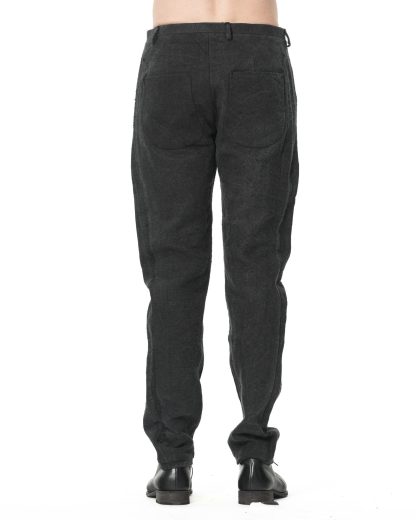 LABEL UNDER CONSTRUCTION Men One Cut Hybrid Jeans Pants Herren Hose military brad bags hemp black hide m 5
