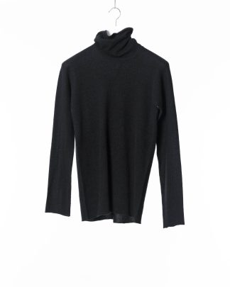 LABEL UNDER CONSTURCTION Men Turtleneck Parabolic Zip Seam Sweater Herren Pullover Pulli cashmere silk petrol hide m 11