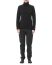 LABEL UNDER CONSTURCTION Men Turtleneck Parabolic Zip Seam Sweater Herren Pullover Pulli cashmere silk petrol hide m 3