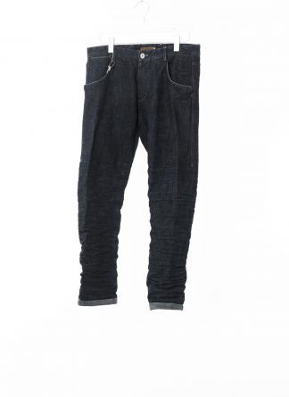 LAYER 0 Men 5 Pocket Pants 110 Herren Hose Jeans cotton blue indigo denim aged hide m 11