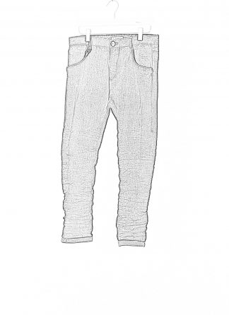 LAYER 0 Men 5 Pocket Pants 110 Herren Hose Jeans cotton blue indigo denim aged hide m 22