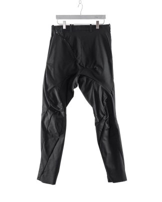 LEON EMANUEL BLANCK DIS M CP 01 Men Distortion Chem Pants eco dry cotton ea twill black hide m 1