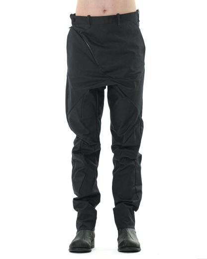 LEON EMANUEL BLANCK DIS M CP 01 Men Distortion Chem Pants eco dry cotton ea twill black hide m 3