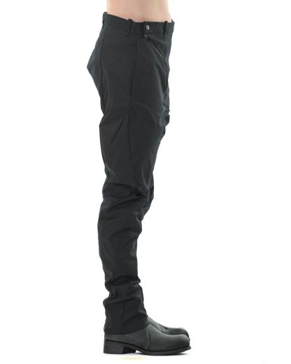 LEON EMANUEL BLANCK DIS M CP 01 Men Distortion Chem Pants eco dry cotton ea twill black hide m 4