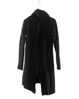 hide-m | LEON EMANUEL BLANCK Distortion Long Hoodie With Zipper