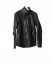 LEON EMANUEL BLANCK DIS M LJ10 01 Men Distortion L Jacket 10YR lined horse leather black hide m 10