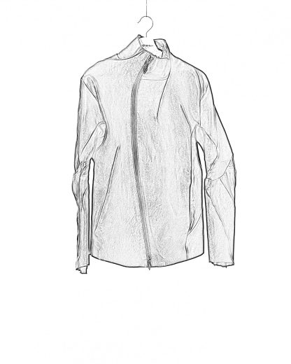 LEON EMANUEL BLANCK DIS M LJ10 01 Men Distortion L Jacket 10YR lined horse leather black hide m 11