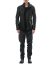 LEON EMANUEL BLANCK DIS M LJ10 01 Men Distortion L Jacket 10YR lined horse leather black hide m 3
