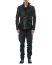LEON EMANUEL BLANCK DIS M LJ10 01 Men Distortion L Jacket 10YR lined horse leather black hide m 4