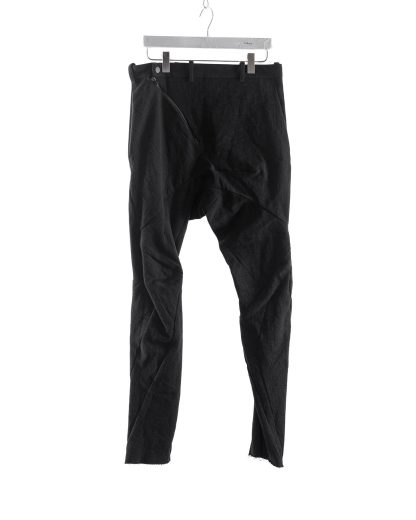 LEON EMANUEL BLANCK DIS M SKCP 01 Men Distortion Skinny Pants Herren Hose cotton cashmere ea twill black hide m 1
