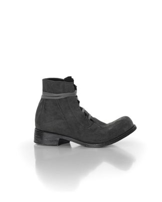 LEON EMANUEL BLANCK DIS M SWB 01 Men Distortion Short Work Boot Herren Shoe Schuh Stiefel buffalo leather dark grey hide m 1