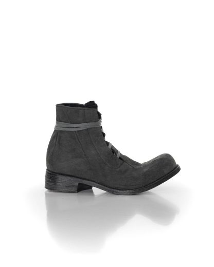 LEON EMANUEL BLANCK DIS M SWB 01 Men Distortion Short Work Boot Herren Shoe Schuh Stiefel buffalo leather dark grey hide m 1