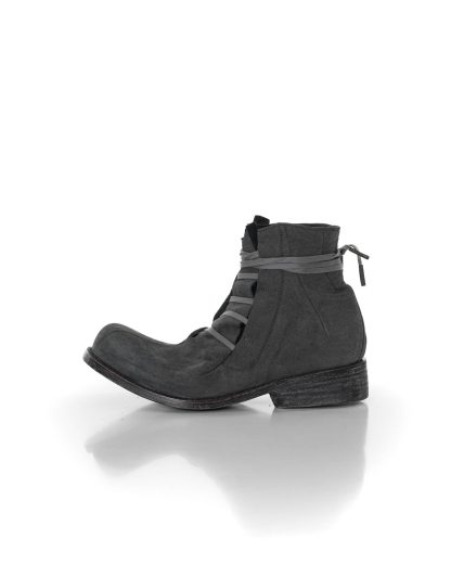 LEON EMANUEL BLANCK DIS M SWB 01 Men Distortion Short Work Boot Herren Shoe Schuh Stiefel buffalo leather dark grey hide m 3