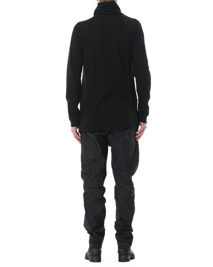 LEON EMANUEL BLANCK LEB DIS M TN 01 Men Distortion Turtle Neck Sweater cotton black 5