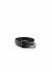 Layer 0 Layerzero B2 Men Belt Herren Guertel cow leather black hide m 3