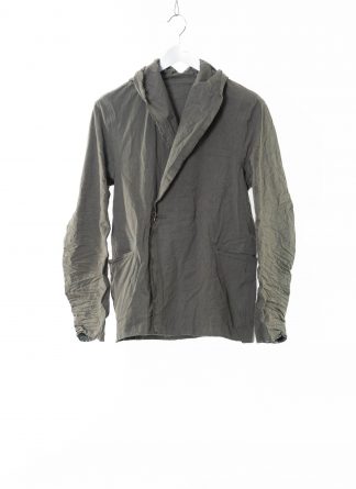 Taichi Murakami Men Coin Hooded Jacket Herren Jacke reversible cotton medium grey hide m 1