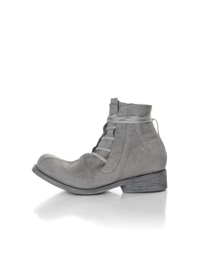 LEON EMANUEL BLANCK DIS M SWB 01 Men Distortion Short Work Boot Herren Shoe Schuh Stiefel buffalo leather light grey hide m 1