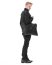 M.A Maurizio Amadei BLL100 SY1.0 Large Folder Bag Herren Damen Ledertasche Tasche cow leather black hide m 8
