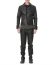 M.A Maurizio Amadei J1S SY 1.0 Men Silver Crosses Sleeve Diagonal Zip Biker Jacket Herren Jacke cow leather black hide m 5