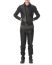 M.A Maurizio Amadei J1S SY 1.0 Men Silver Crosses Sleeve Diagonal Zip Biker Jacket Herren Jacke cow leather black hide m 6