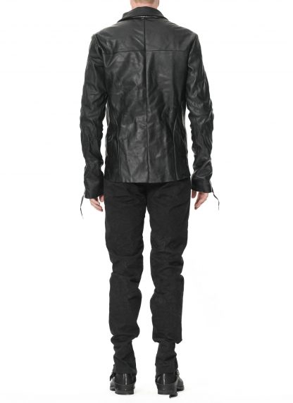 MA Maurizio Amadei J214DZHZ CUF 1.0 Men 4 Pocket Detachable Hood Biker Jacket Herren Jacke horse leather black hide m 10